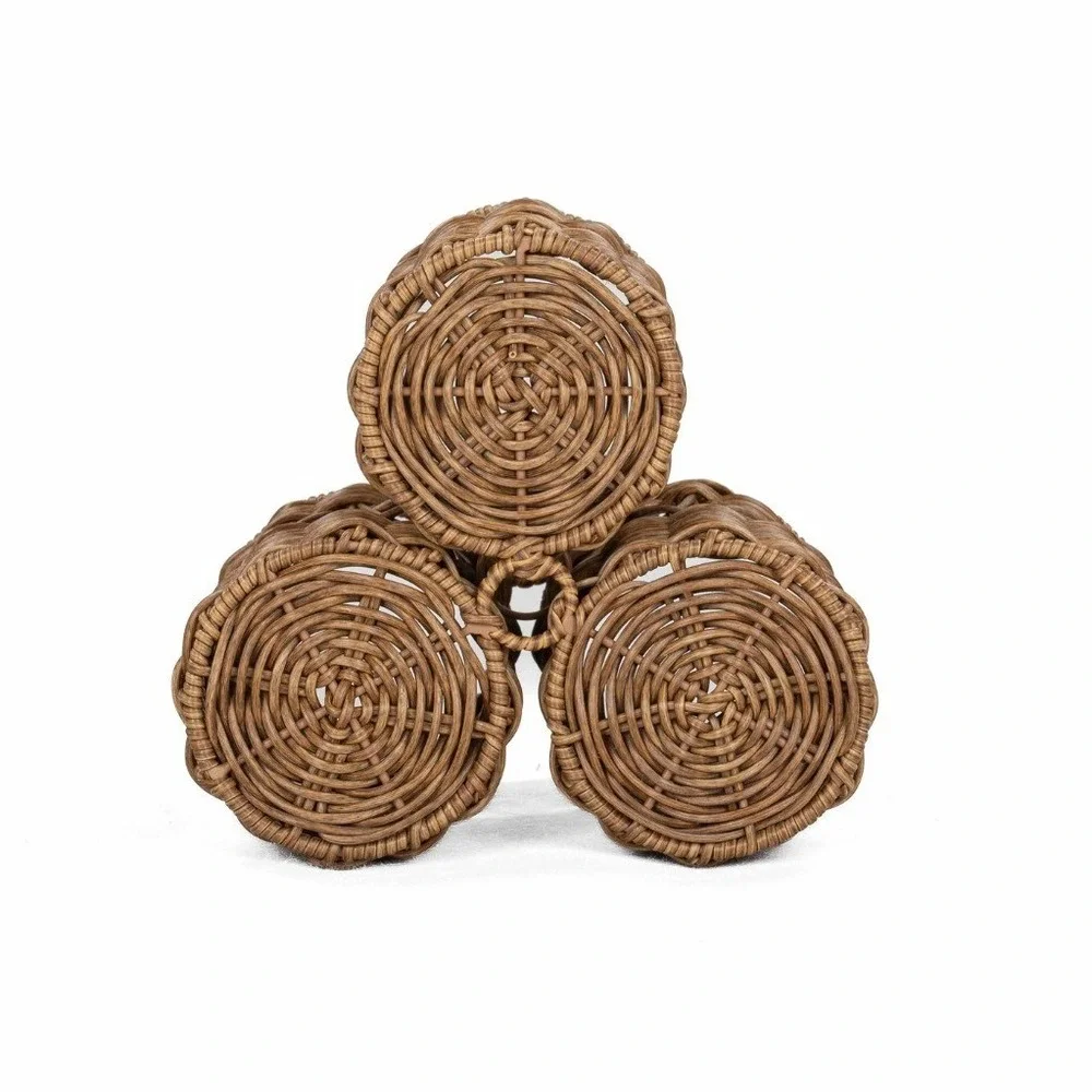 Better‎ Homes & Gardens Wine Caddy, Brown Rattan - Walmart Summer 2025
